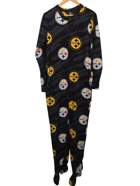 NFL Other - NFL Pittsburgh Steelers Fleece Onesie Footed Pajamas Small